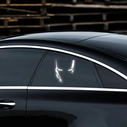 Reflektierende Vinyl-Aufkleber von Venom/Iron Man