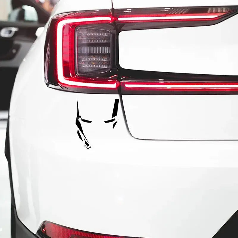 Reflektierende Vinyl-Aufkleber von Venom/Iron Man