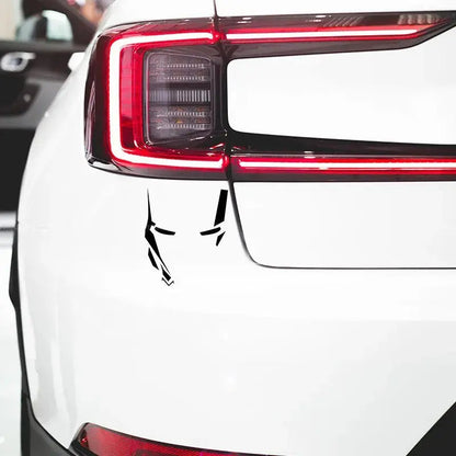 Reflektierende Vinyl-Aufkleber von Venom/Iron Man