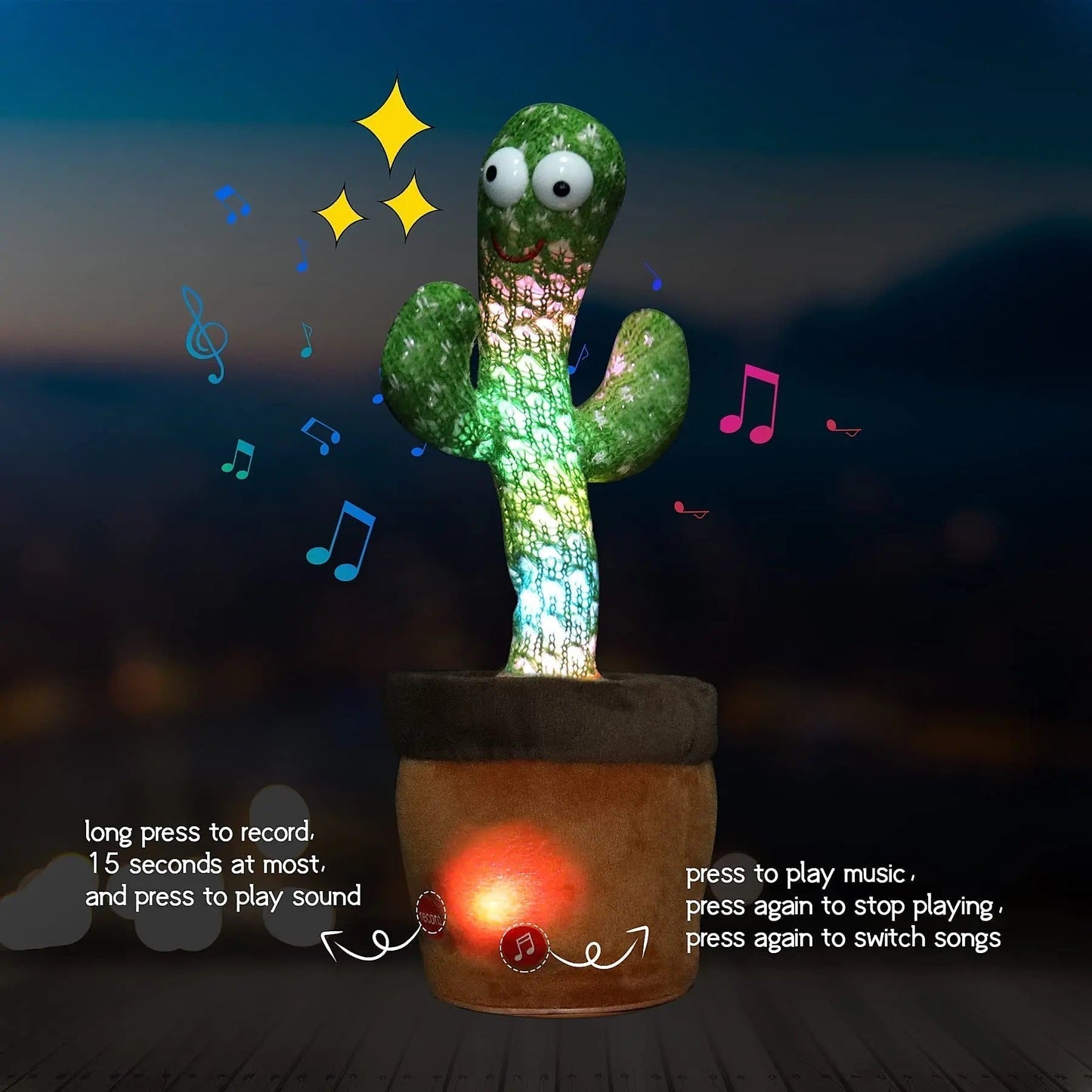 Juguete inteligente de cactus 
