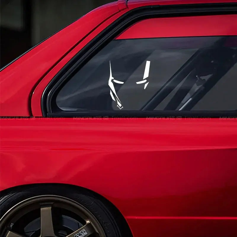 Reflektierende Vinyl-Aufkleber von Venom/Iron Man