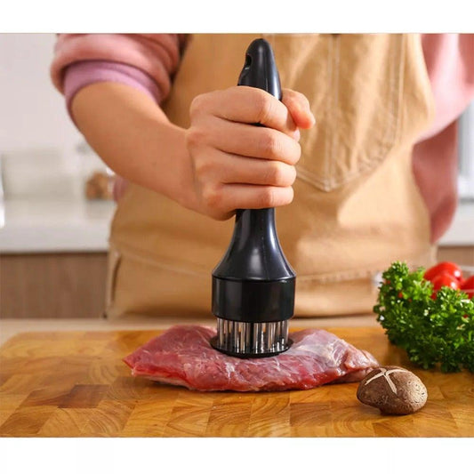 Fleisch durchstechen 