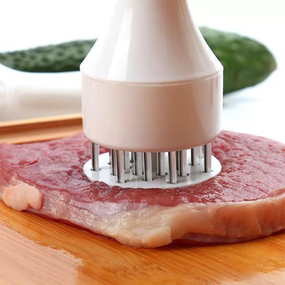 Fleisch durchstechen 
