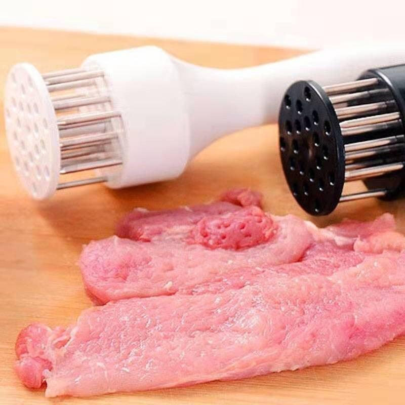 Fleisch durchstechen 
