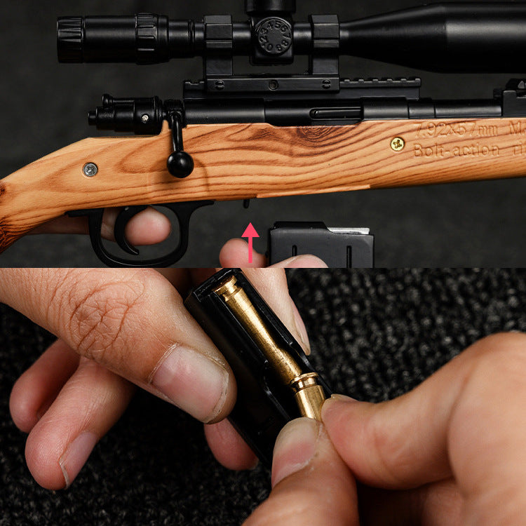 Mini Kar98k Shell Ejection Alloy Model Toy