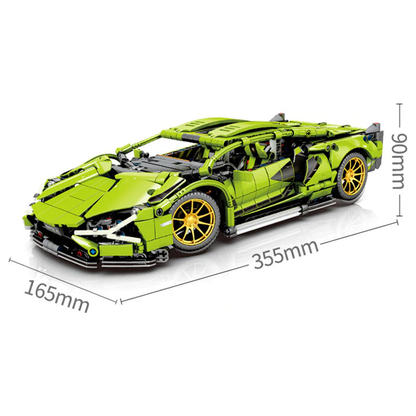 Ferngesteuerter Neonbulle, 1254 Teile 