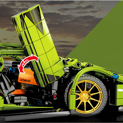 Ferngesteuerter Neonbulle, 1254 Teile 