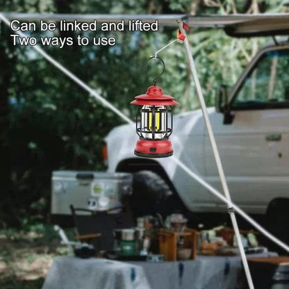 Linterna de camping retro