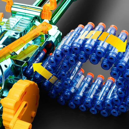 M134 Minigun Gatling Soft Bullet Toy