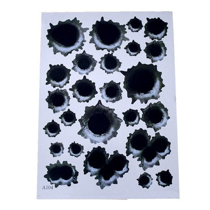 Einschusslöcher Sticker