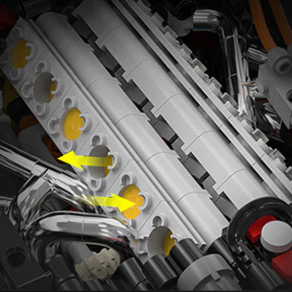 Das ultimative italienische Flaggschiff, 4738 Teile