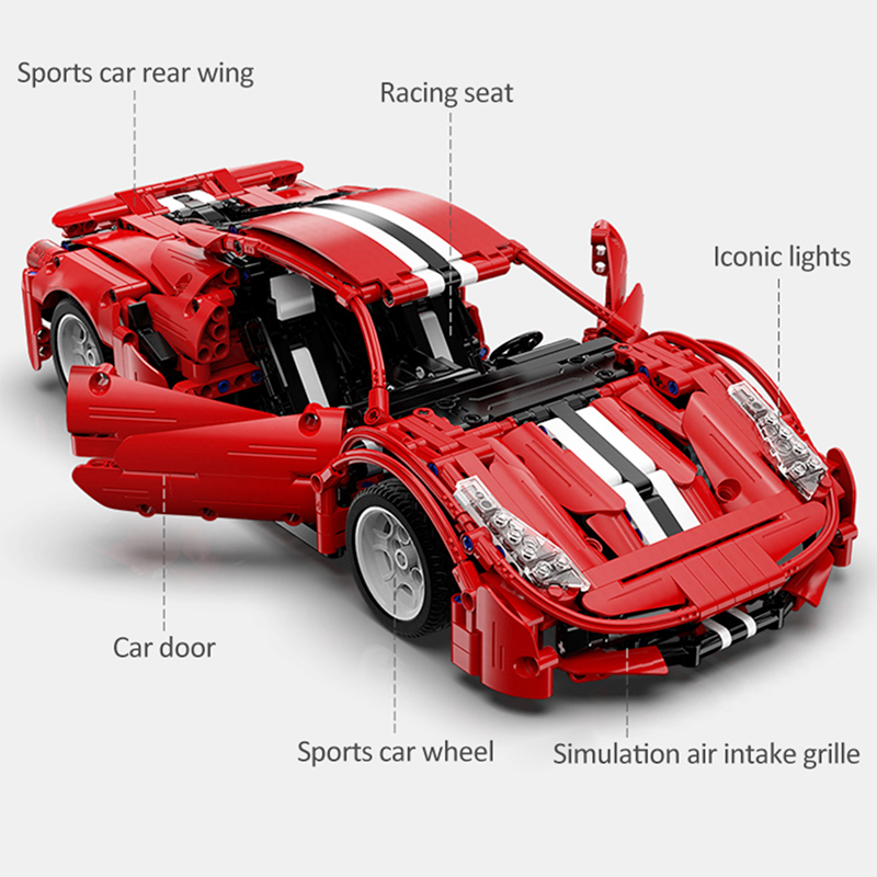 Ferngesteuertes italienisches Pferd 1125 Teile