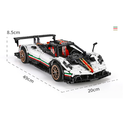 Ferngesteuertes italienisches Hypercar 2298 Teile 