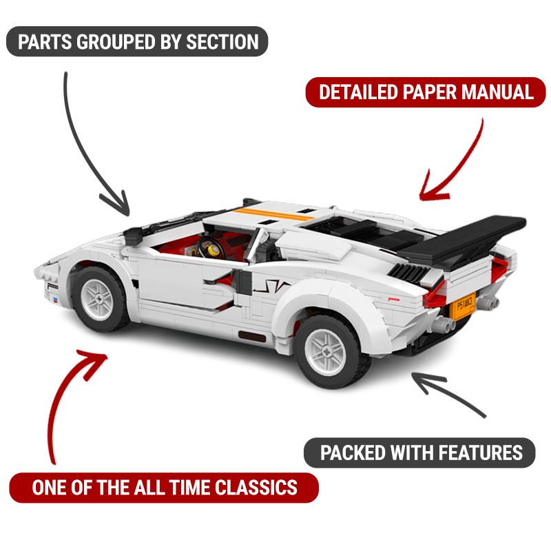 Der italienische Stier der 80er, 1348 Teile 