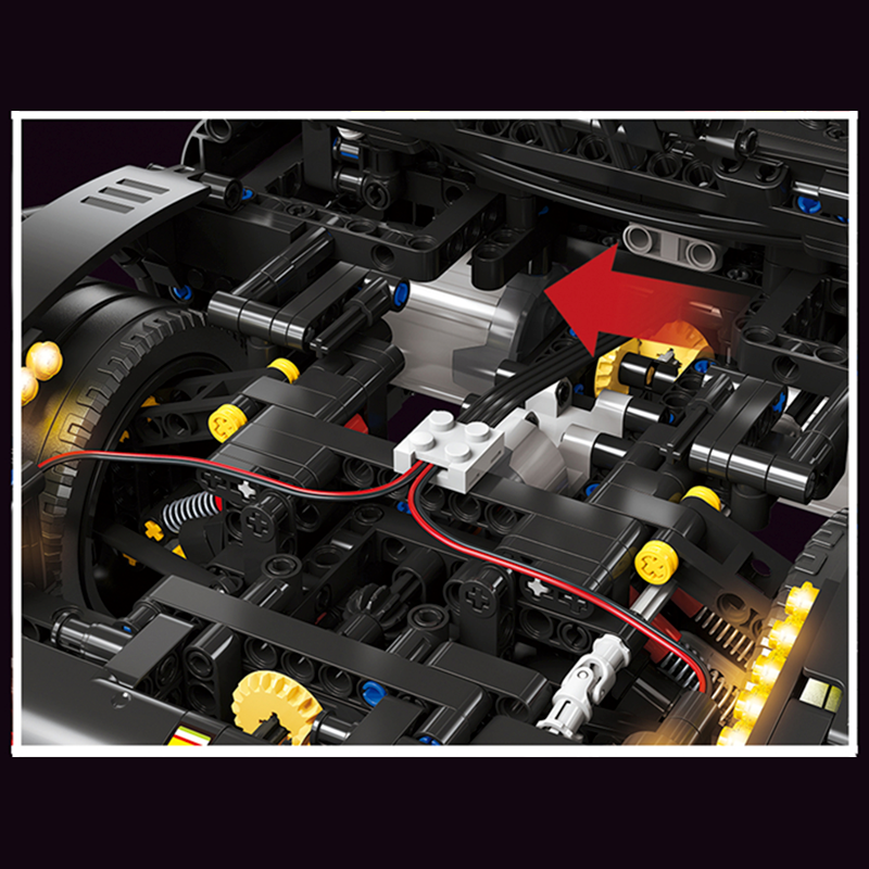 Shadow Edition V12 Italienisches Pferd 3096 Teile 