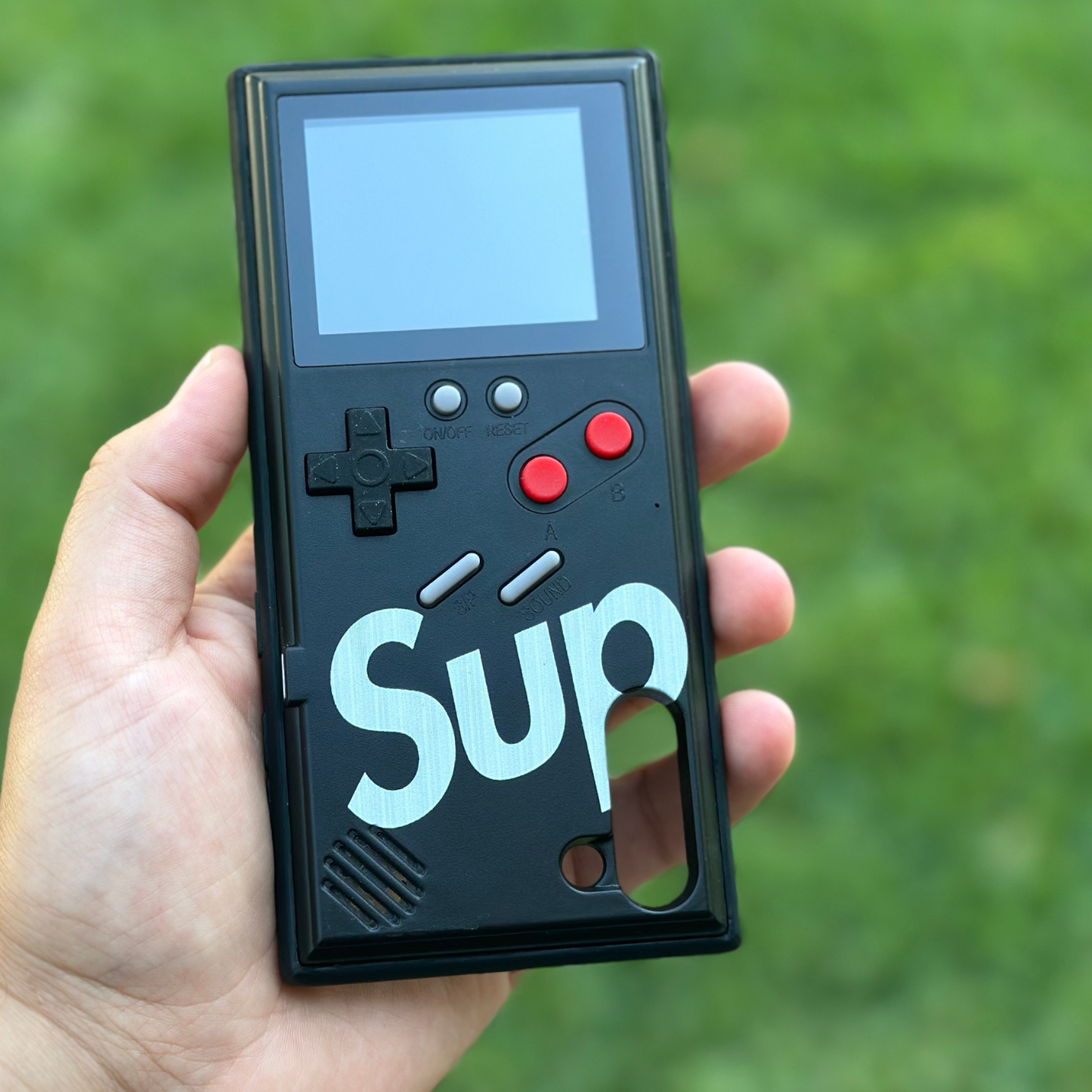 Estuche retro para juegos de Samsung 