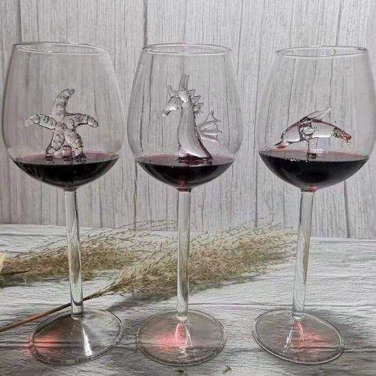 Copa de vino de tiburón
