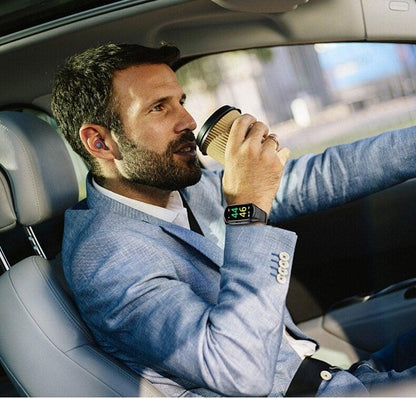 Reloj inteligente con auriculares Bluetooth 