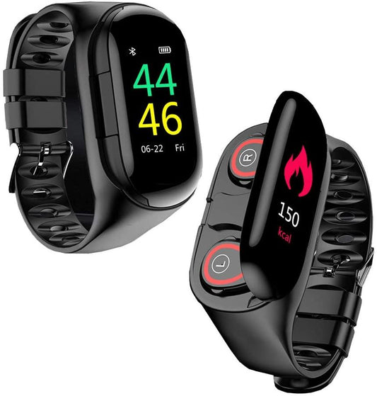 Reloj inteligente con auriculares Bluetooth 