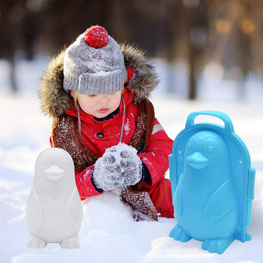 Figuras de moldes de nieve