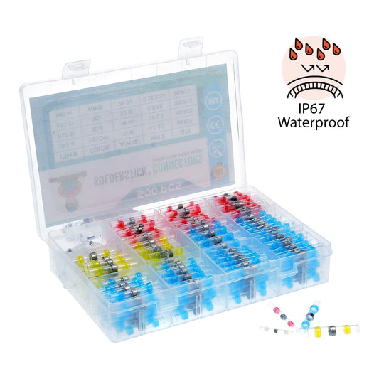 Kit de conector de cable de soldadura a prueba de agua SolderStick 