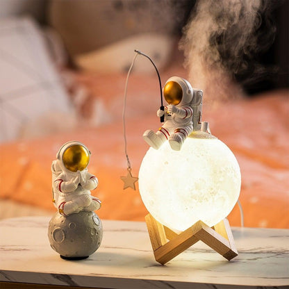 Lámpara humidificadora espacial 