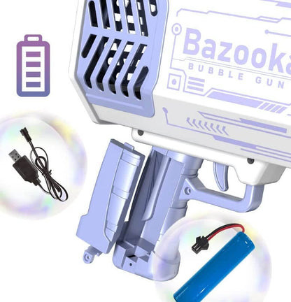 Pistola de burbujas Bazooka