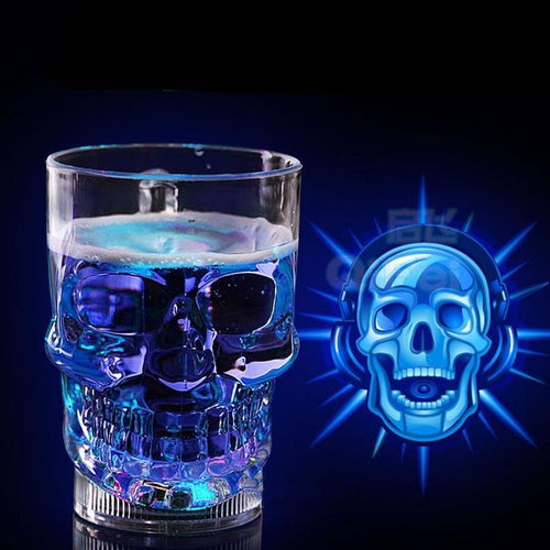 Lebendiges Totenkopfglas
