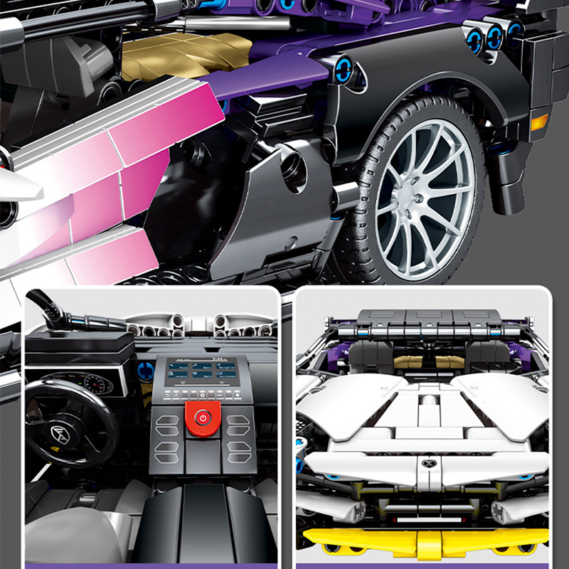 Ferngesteuerter italienischer Bulle, 1337 Teile 