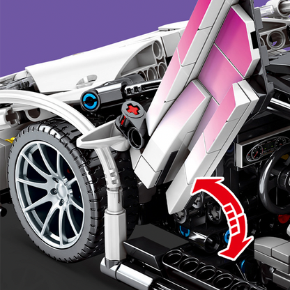 Ferngesteuerter italienischer Bulle, 1337 Teile 