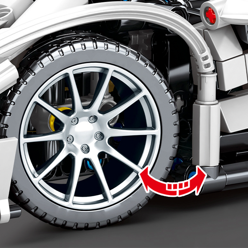 Ferngesteuerter italienischer Bulle, 1337 Teile 